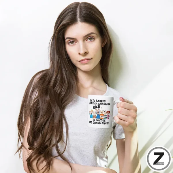 mug humour COLLEGUE TU TE BARRES – Image 3