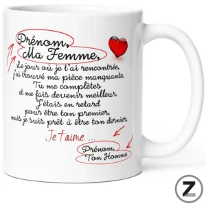 mug personnalisable MA FEMME